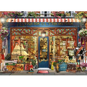 Ravensburger (16407) - "Antiques & Curiosities" - 500 brikker puslespil