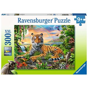 Ravensburger (12896) - "Jungle Tiger" - 300 brikker puslespil