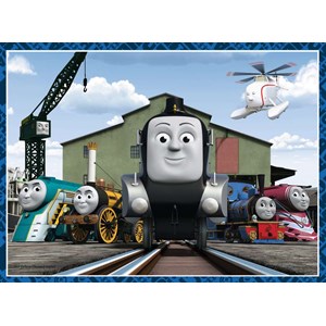 Ravensburger (06937) - "Thomas tog" - 12 16 20 24 brikker puslespil