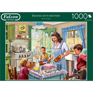 Falcon (11245) - Steve Crisp: "Baking with Mother" - 1000 brikker puslespil