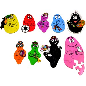Barbo Toys (2209) - "Barbapapa Familie" - 52 brikker puslespil