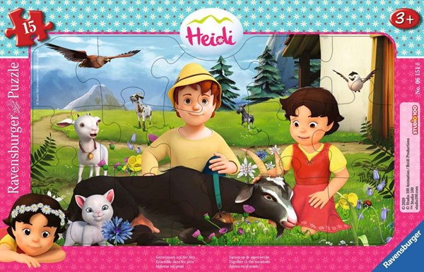 Ravensburger (05071) - "Heidi" - 15 brikker puslespil