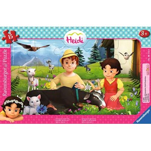 Ravensburger (05071) - "Heidi" - 15 brikker puslespil