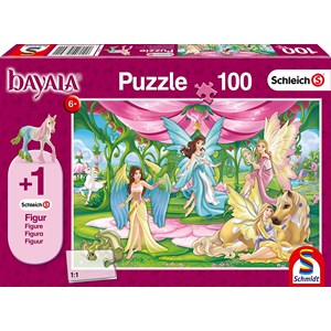 Schmidt Spiele (56301) - "Crown Room of Bayala" - 100 brikker puslespil