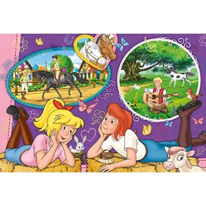 Schmidt Spiele (56321) - "Bibi and Tina, Girlfriends Forever" - 150 brikker puslespil