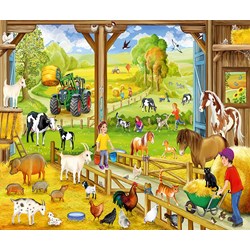 Schmidt Spiele (56353) - "Farmyard" - 48 brikker puslespil