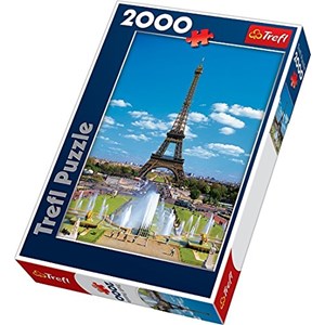 Trefl (27051) - "The Eiffel Tower" - 2000 brikker puslespil