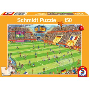 Schmidt Spiele (56358) - "Football Stadium Finale" - 150 brikker puslespil