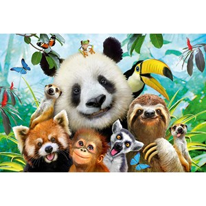 Schmidt Spiele (56359) - "Animal" - 200 brikker puslespil