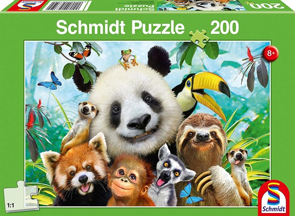 Schmidt Spiele (56359) - "Animal" - 200 brikker puslespil