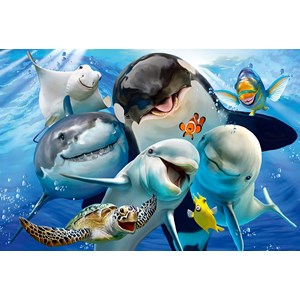 Schmidt Spiele (56360) - "Underwater Friends" - 200 brikker puslespil