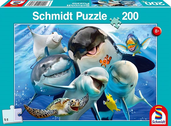 Schmidt Spiele (56360) - "Underwater Friends" - 200 brikker puslespil