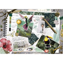 Schmidt Spiele (58354) - "Mood Board" - 1000 brikker puslespil