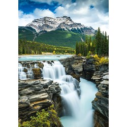 Schmidt Spiele (58360) - "Athabasca Falls, Canada" - 1000 brikker puslespil