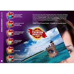 Schmidt Spiele (58369) - "Berries and Flowers" - 1000 brikker puslespil