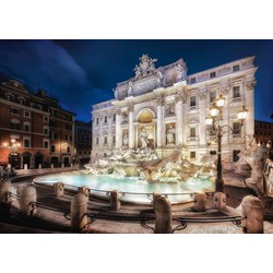 Schmidt Spiele (58388) - "Fontana di Trevi, Rome" - 1000 brikker puslespil