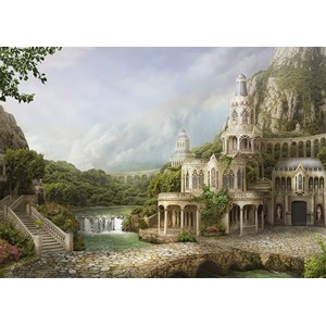 Schmidt Spiele (59611) - Nadegda Mihailova: "Palais in The Mountains" - 1000 brikker puslespil