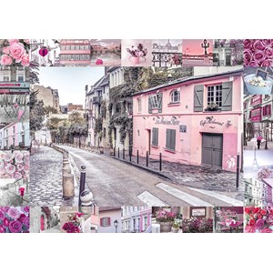 Schmidt Spiele (59630) - Assaf Frank: "Romantic Travel" - 1000 brikker puslespil