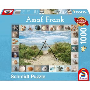 Schmidt Spiele (59631) - "Beach" - 1000 brikker puslespil