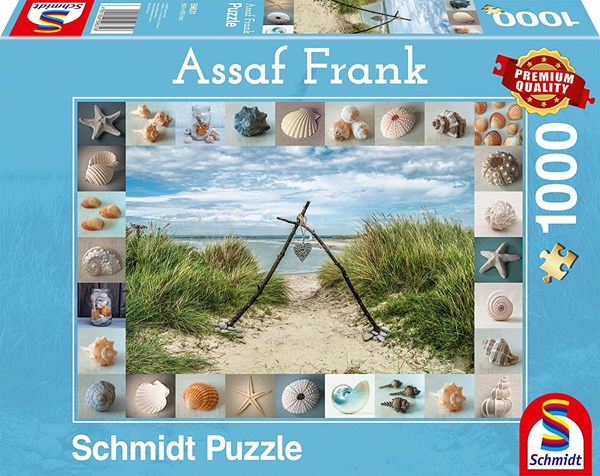 Schmidt Spiele (59631) - "Beach" - 1000 brikker puslespil