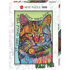 Heye (29893) - "If Cats Could Talk" - 1000 brikker puslespil