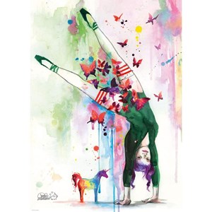 Heye (29907) - "Mini Unicorn" - 1000 brikker puslespil