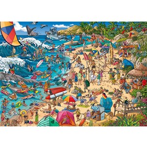 Heye (29922) - "Seashore" - 1000 brikker puslespil