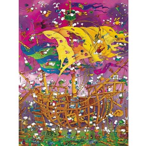 Heye (29924) - Guillermo Mordillo: "Save The Ship" - 1500 brikker puslespil