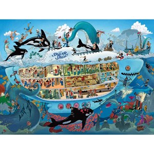 Heye (29925) - Uli Oesterle: "Submarine Fun" - 1500 brikker puslespil
