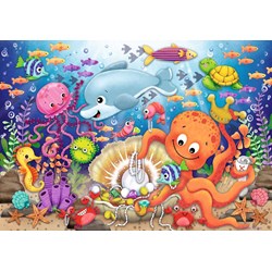 Ravensburger (03041) - "Fishie's Fortune" - 24 brikker puslespil