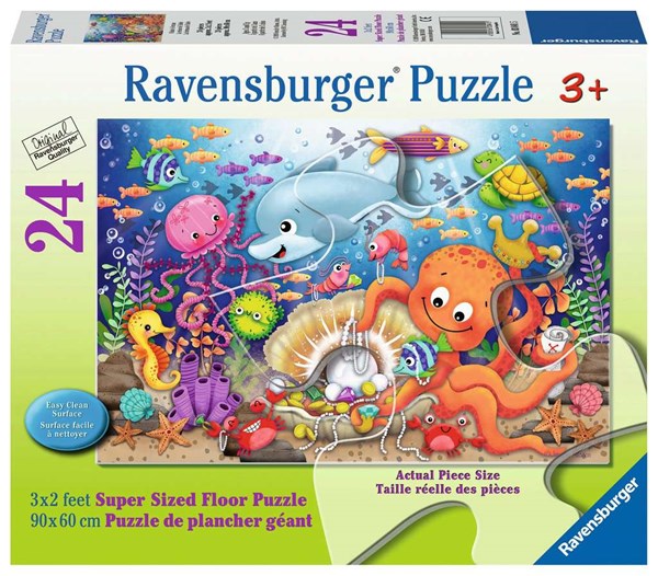 Ravensburger (03041) - "Fishie's Fortune" - 24 brikker puslespil