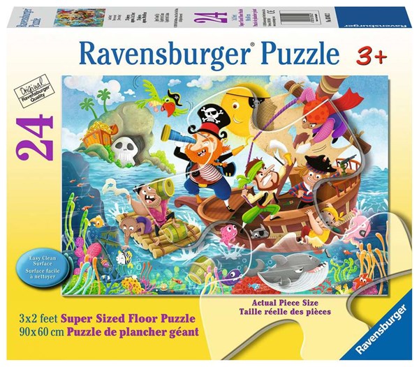 Ravensburger (03042) - "Land Ahoy!" - 24 brikker puslespil