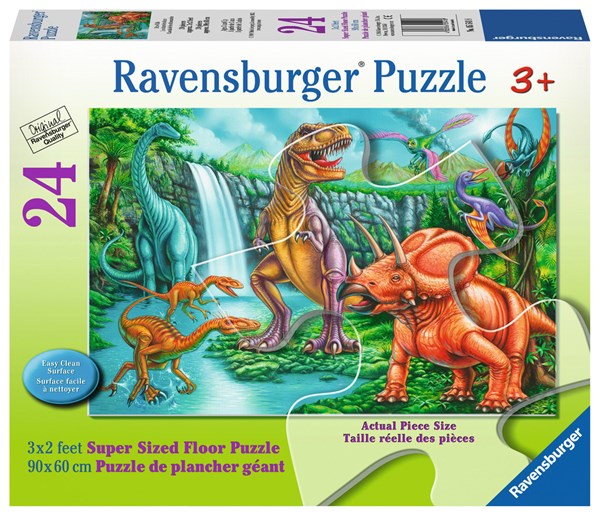 Ravensburger (05541) - "Dino Falls" - 24 brikker puslespil