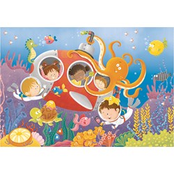 Ravensburger (05544) - "Deep Diving Friends" - 24 brikker puslespil