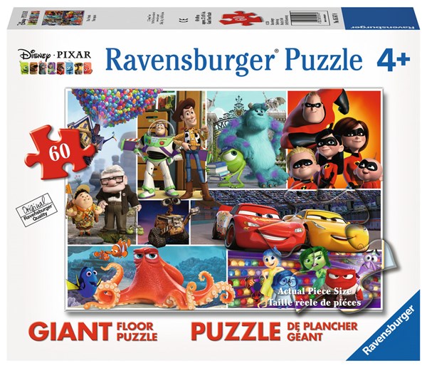 Ravensburger (05547) - "Pixar Friends" - 60 brikker puslespil