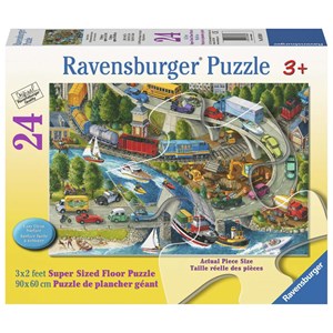 Ravensburger (05560) - "Vacation Hustle" - 24 brikker puslespil