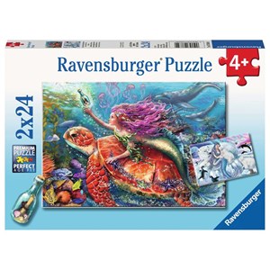 Ravensburger (07834) - "Mermaid Adventures" - 24 brikker puslespil