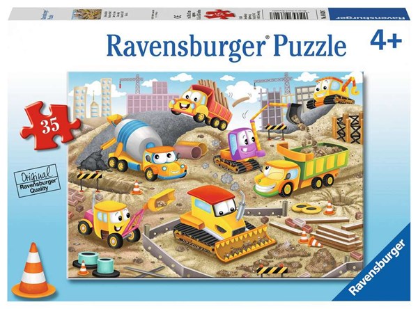 Ravensburger (08620) - "Raise The Roof!" - 35 brikker puslespil