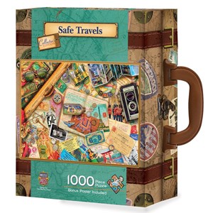MasterPieces (71670) - Aimee Stewart: "Safe Travels" - 1000 brikker puslespil