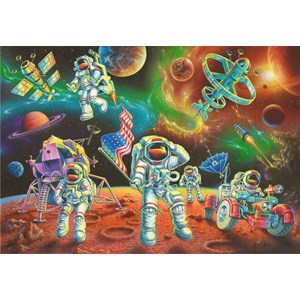 Ravensburger (08678) - "Moon Landing" - 35 brikker puslespil