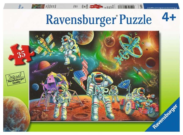 Ravensburger (08678) - "Moon Landing" - 35 brikker puslespil