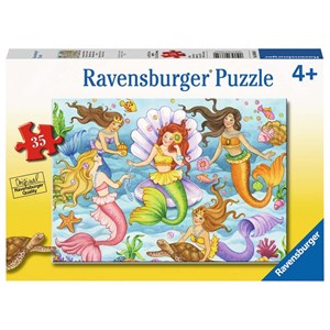 Ravensburger (08684) - "Queens of The Ocean" - 35 brikker puslespil