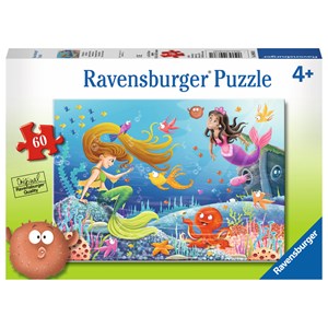 Ravensburger (09638) - "Mermaid Tales" - 60 brikker puslespil