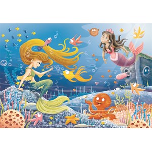Ravensburger (09638) - "Mermaid Tales" - 60 brikker puslespil