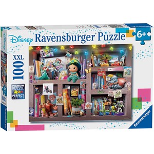 Ravensburger (10410) - "Disney Multicharacter" - 100 brikker puslespil