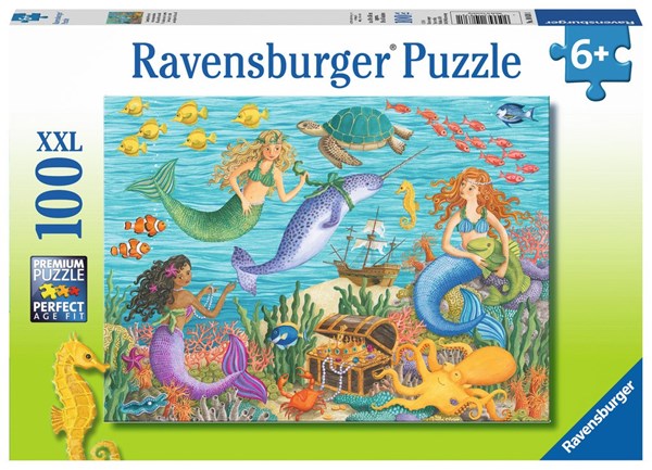 Ravensburger (10838) - "Narwhal's Friends" - 100 brikker puslespil