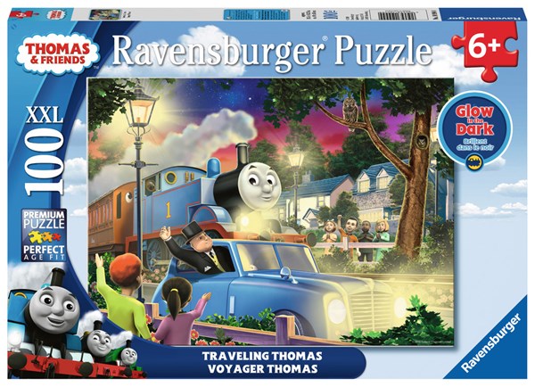 Ravensburger (10994) - "Thomas & Friends, Travelling" - 100 brikker puslespil