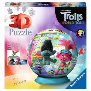 Ravensburger (11169) - "Trolls 2, World Tour" - 72 brikker puslespil