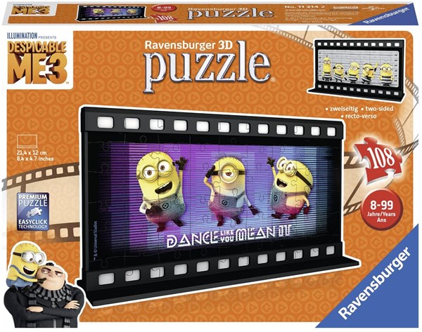 Ravensburger (11214) - "Despicable Me 3" - 108 brikker puslespil