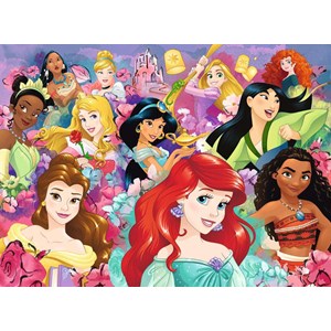 Ravensburger (12873) - "Disney Princesses, Drømme kan gå i opfyldelse" - 150 brikker puslespil